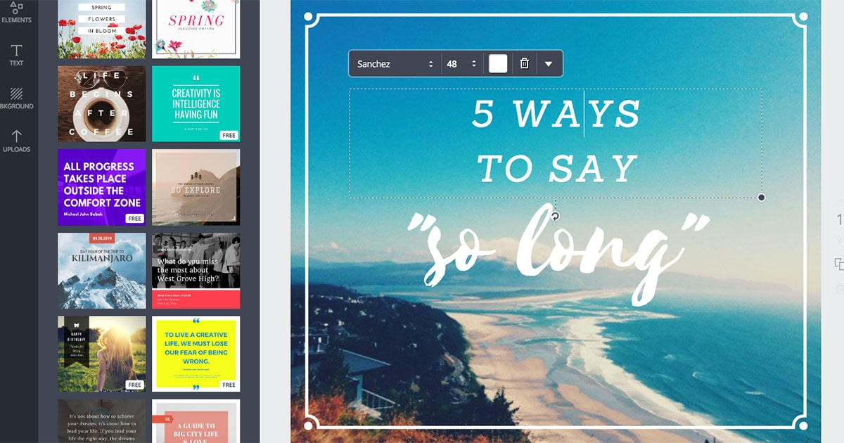 CANVA! The best image editor for Non-Designers in 2020!